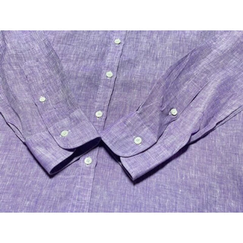 Brilla per il gusto アルビニ社地 リネンシャツ ブリッラ 来年のトレンドカラーです｜Brilla per il gusto（ブリッラ ペル