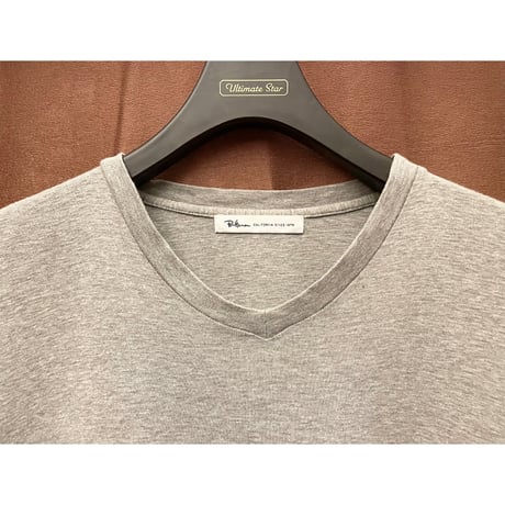 MADE IN JAPAN製 Ron Herman 半袖VネックTシャツ グレー Mサイズ