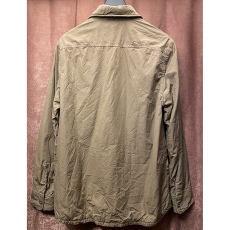 MADE IN USA製 SAVE KHAKI UNITED コットンシャツジャケット ブラウン Sサイズ