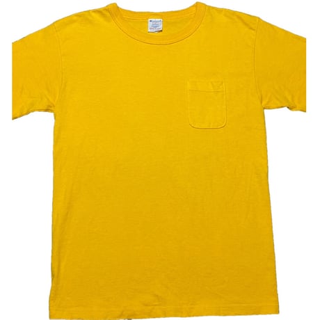 MADE IN USA製 Champion T1011 ヘビーウェイト半袖Tシャツ イエロー Mサイズ
