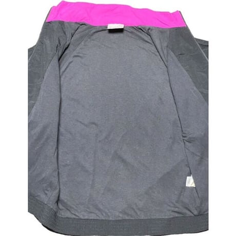 old adidas フルジップナイロンジャケット マルチカラー MLサイズ