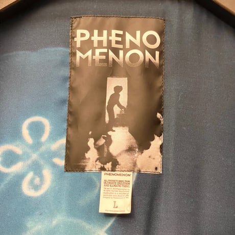MADE IN JAPAN製 PHENOMENON 2009年モデル 中綿入りウールPコート グレー Lサイズ