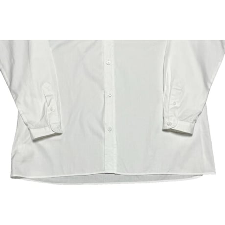 【三越伊勢丹取り扱い】 CARVEN 長袖クレリックシャツ ホワイト 2サイズ