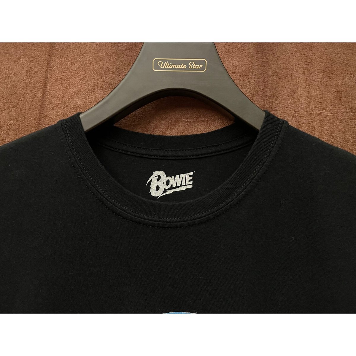 MADE IN UK製 David Bowie 1978 WORLD TOUR ロゴプリントT