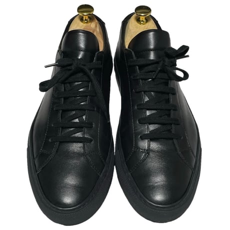 箱付き MADE IN ITALY製 Common Projects Achilles Low レザースニーカー ブラック 40サイズ