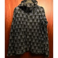 MADE IN JAPAN製 PHENOMENON 2009年モデル 総柄マウンテンジャケット グレー×ブラック Mサイズ