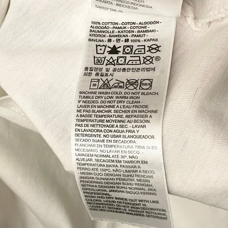 LEVI'S × PEANUTS SNOOPY コラボレーションプリントTシャツ ホワイト Sサイズ