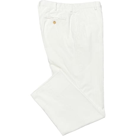 【SHIPS取り扱い】 MADE IN ITALY製 SHIPS exclusively made by Equipage コーデュロイスラックス ホワイト 46サイズ