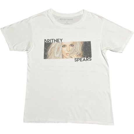 BRITNEY COLLECTION Britney Spears 2017年来日公演ライブプリントTシャツ ホワイト Mサイズ