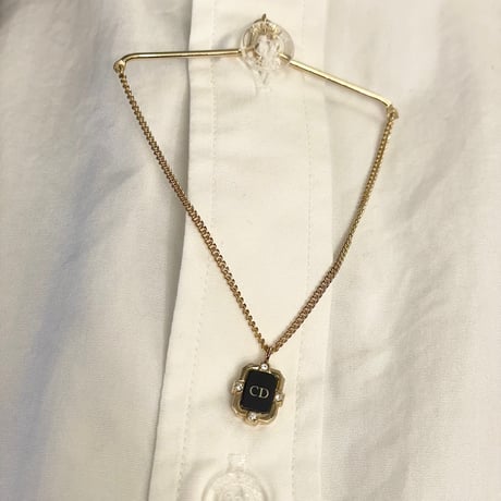 専用BOX付き Christian Dior ヴィンテージ ネクタイチェーン ゴールド