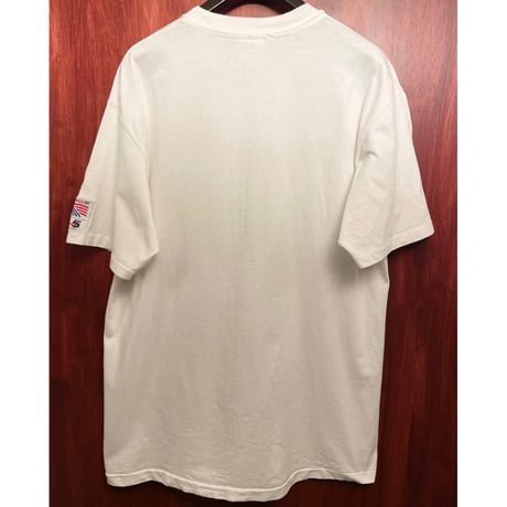 激レア MADE IN USA製 90s 公式ライセンス品 HIGH5 1994 FIFA WORLD CUP USA Hanes HEAVYWEIGHTボディ プリントTシャツ Lサイズ
