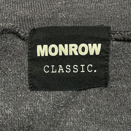 MADE IN USA製 MONROW Classic フルジップパーカー ネイビー Sサイズ