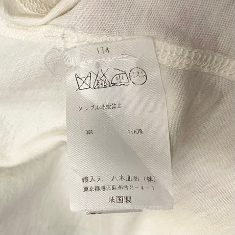 MADE IN USA製 THREE DOTS ニットジャージテーラードジャケット アイボリー Mサイズ
