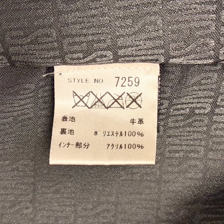 激レア MADE IN USA製 SCHOTT 641GG × SWAGGER 別注限定モデル カウレザー スタンドカラー シングルライダースジャケット ブラウン 36/Mサイズ