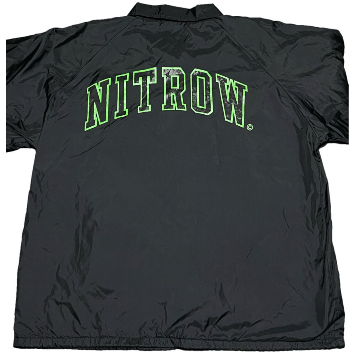 NITROW DREAMSTARS コーチジャケット ブラック XLサイズ NITROW DREAMSTARS コーチジャケット ブラック XLサイズ