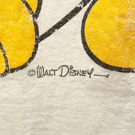 MADE IN MEXICO製 WALT DiSNEY CLASSIC COLLECTION SLIM FIT ミッキーマウスプリントTシャツ ホワイト Mサイズ