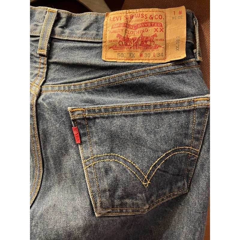 MADE IN MEXICO製 LEVI'S 501XX デニムパンツ インディゴ W30×L