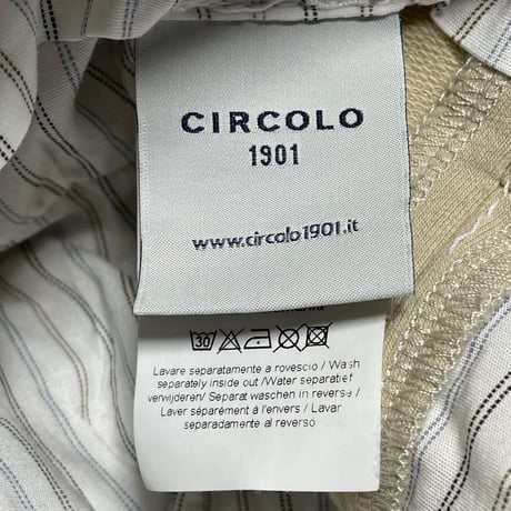 CIRCOLO1901 スウェットスラックス ベージュ 48サイズ