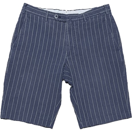 MADE IN ROMANIA製 TOMORROWLAND CUCITO DA G・T・A ストライプ柄ハーフパンツ ネイビー 48サイズ
