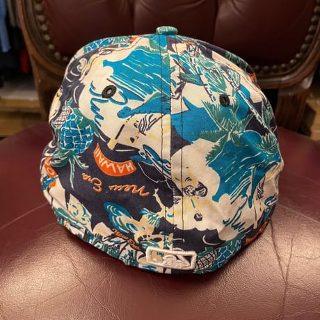 NEW ERA × NEW YORK YANKEES アロハ柄ベースボールキャップ マルチカラー 7-3/8 58.7cm