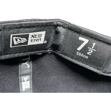 NEWERA × RODY コラボレーションベースボールキャップ ブラック 7 1/2サイズ