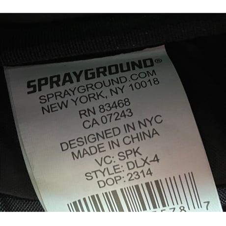 SPRAYGROUND ジュエリーデザインバックパック ブラック Fサイズ