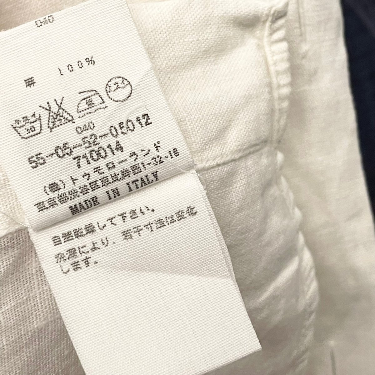 TOMORROWLAND 取り扱い】 MADE IN ITALY製 120% lino バッ