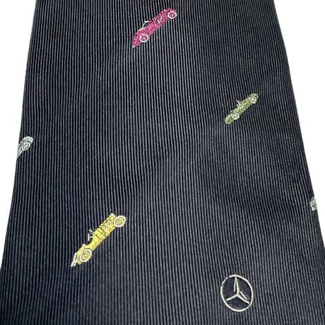Mercedes-Benz シルクネクタイ ブラック