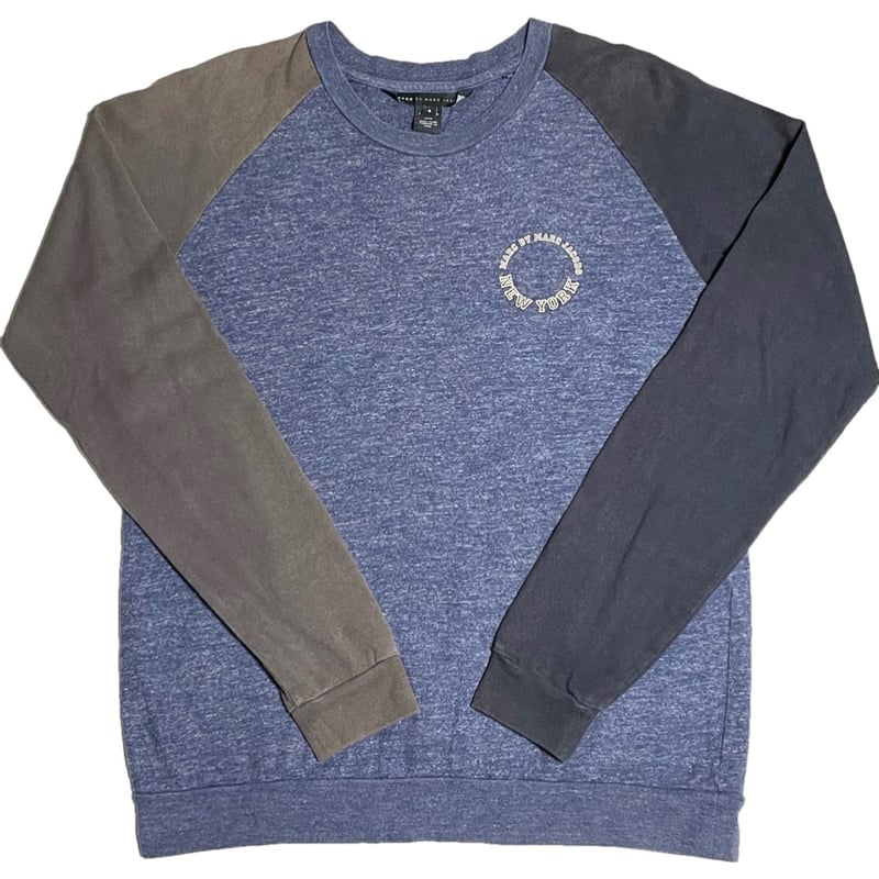MARC BY MARC JACOBS 長袖ラグランTシャツ インディゴ Sサイズ | Ult