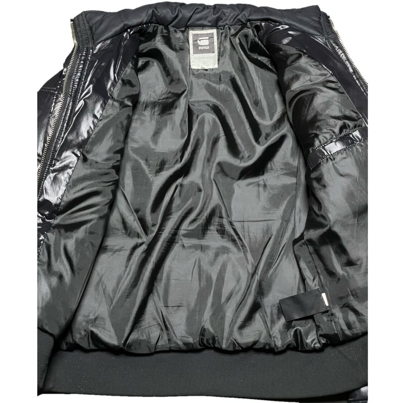 G-STAR RAW ライダース型ダウンジャケット ブラック Sサイズ 