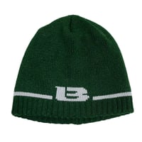 希少 MADE IN USA製 Burton Snowboards ニットビーニー グリーン Fサイズ