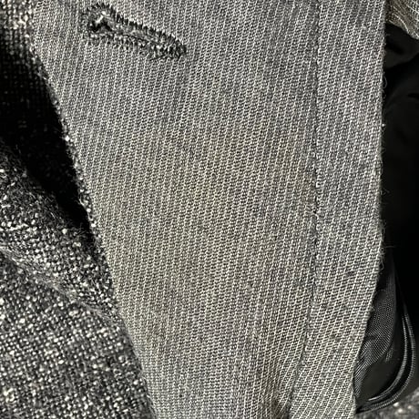 MADE IN ITALY製 Mr. Rick Tailor ウールコットンスラックス グレー 48サイズ