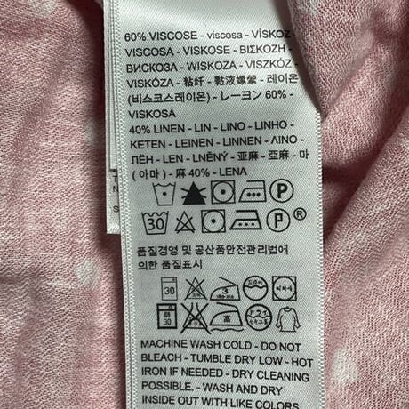 ☆タグ付き新古品☆ MADE IN ROMANIA製 LEVI'S MADE & CRAFTED 半袖アロハシャツ レッド 2/Mサイズ