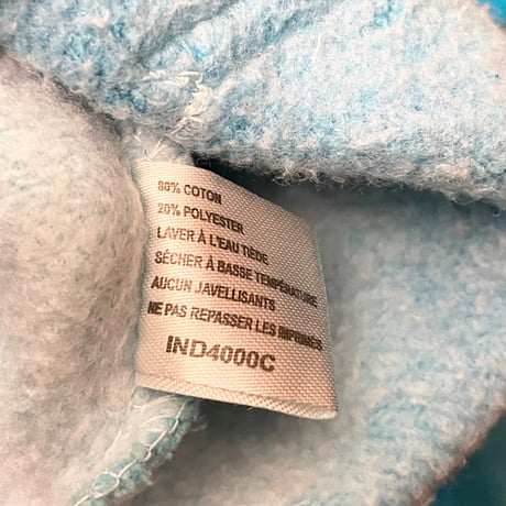 MADE IN USA製 MISHKA タイダイ染めプルオーバーパーカー ブルー Mサイズ
