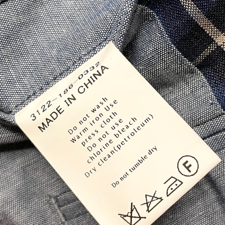 GREEN LABEL RELAXING チェック柄リネンテーラードジャケット ブルー×ネイビー Lサイズ