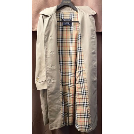 MADE IN ENGLAND製 OLD BURBERRY ステンカラーコート ベージュ