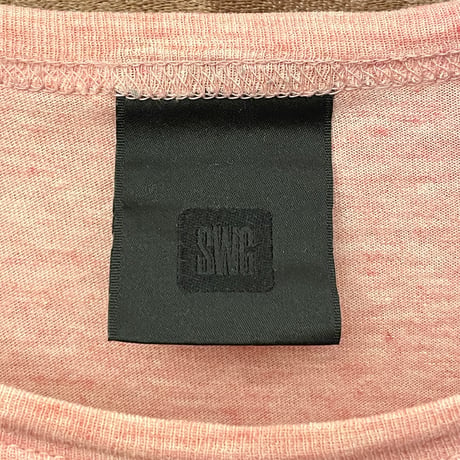 MADE IN JAPAN製 SWAGGER ポケット付きTシャツ ピンク Mサイズ