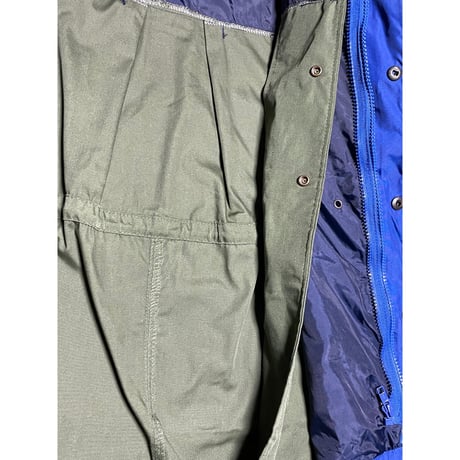 Awesome Boy × ichiryu made REMAKE MOUNTAIN MODS COAT ネイビー×カーキ XLサイズ
