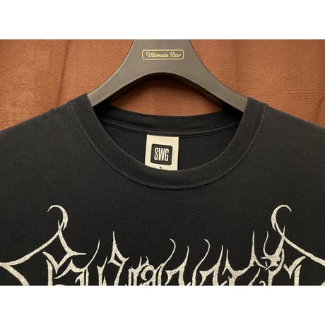 SWAGGER 悪魔デザイン プリントTシャツ ブラック Sサイズ