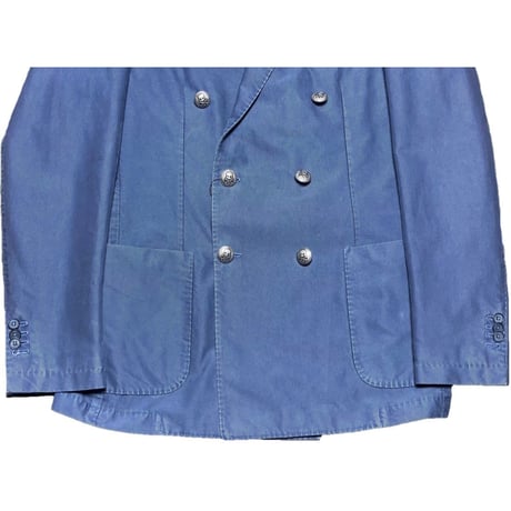 ☆タグ付き新古品☆ MADE IN ITALY製 HYDROGEN × Luigi Bianchi Montova Wネームダブルジャケット ネイビー 48サイズ