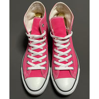 CONVERSE ALL STAR × AURALEE × BEAUTY＆YOUTH トリプルネームコラボレーションハイカットスニーカー ピンク US8.5/27cmサイズ