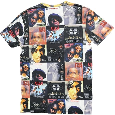 Sex Money Weed ヒップホップCDジャケットTシャツ マルチカラー Sサイズ
