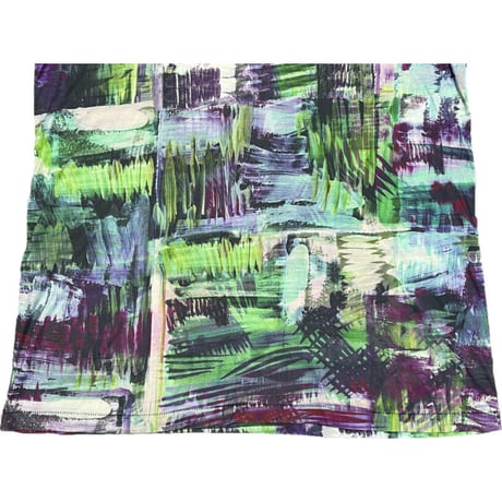 ▲訳あり商品▲ Paul Smith RED EAR 絵の具プリントTシャツ マルチカラー Lサイズ