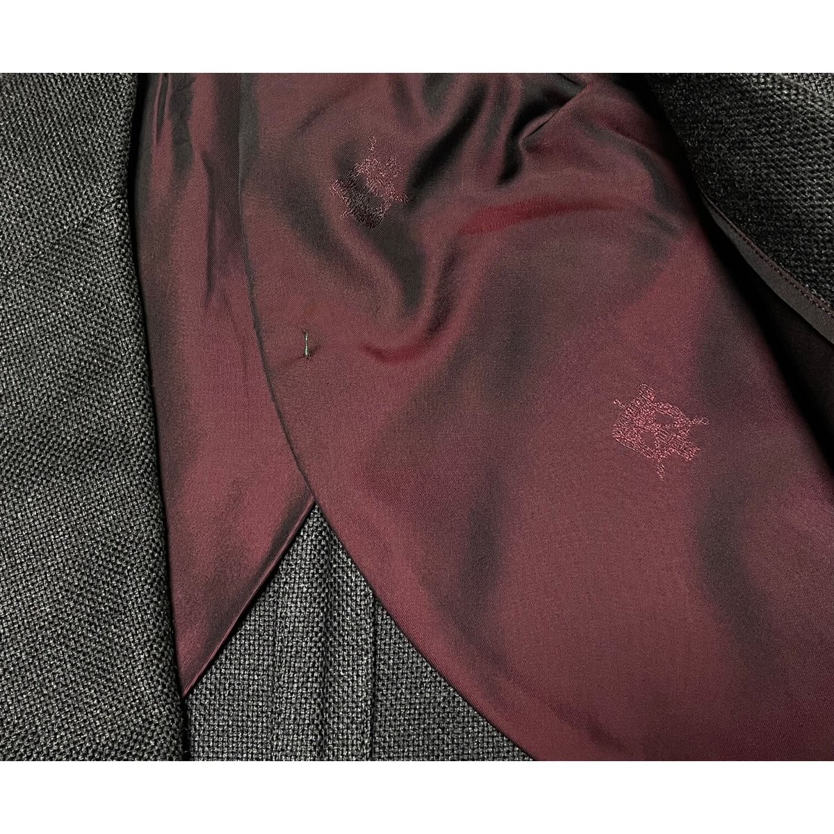 MADE IN JAPAN製 Harrods LONDON シルクテーラードジャケット MADE IN JAPAN製 Harrods LONDON シルクテーラードジャケット