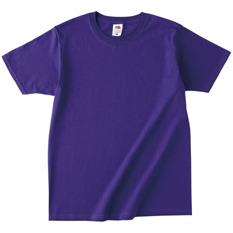 ★新品★ 4.8オンス FRUIT OF THE LOOM ベーシックTシャツ パープル S～XLサイズ