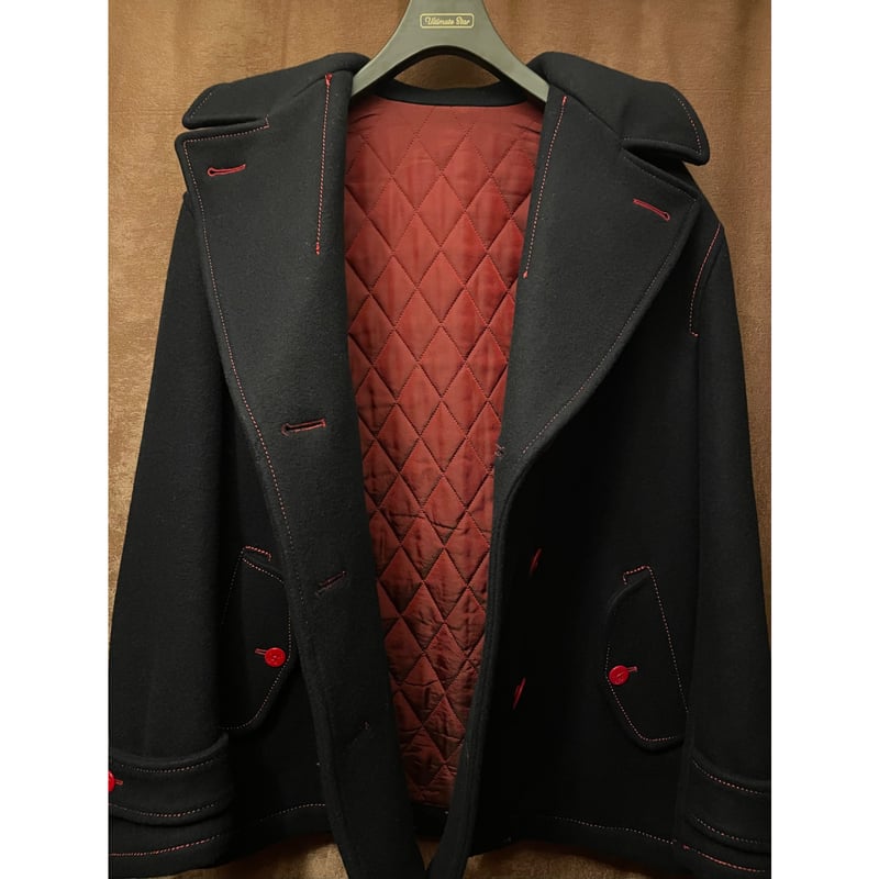 専用　PHENOMENON Pコート　ネイビー　レッド PHENOMENON Pコートネイビーレッド