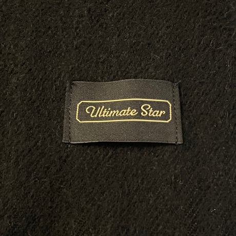 ★新品★ MADE IN JAPAN製 Ultimate Star オリジナル アクリルマフラー ブラック Fサイズ