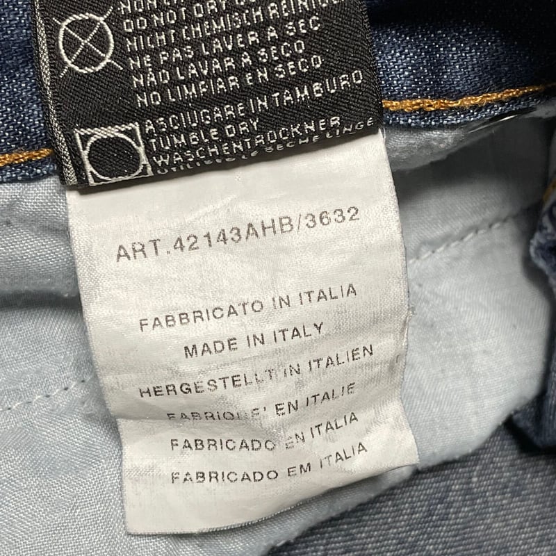 MADE IN ITALY製 STONE ISLAND コットンリネンデニムパンツ MADE IN ITALY製 STONE ISLAND コットンリネンデニムパンツ