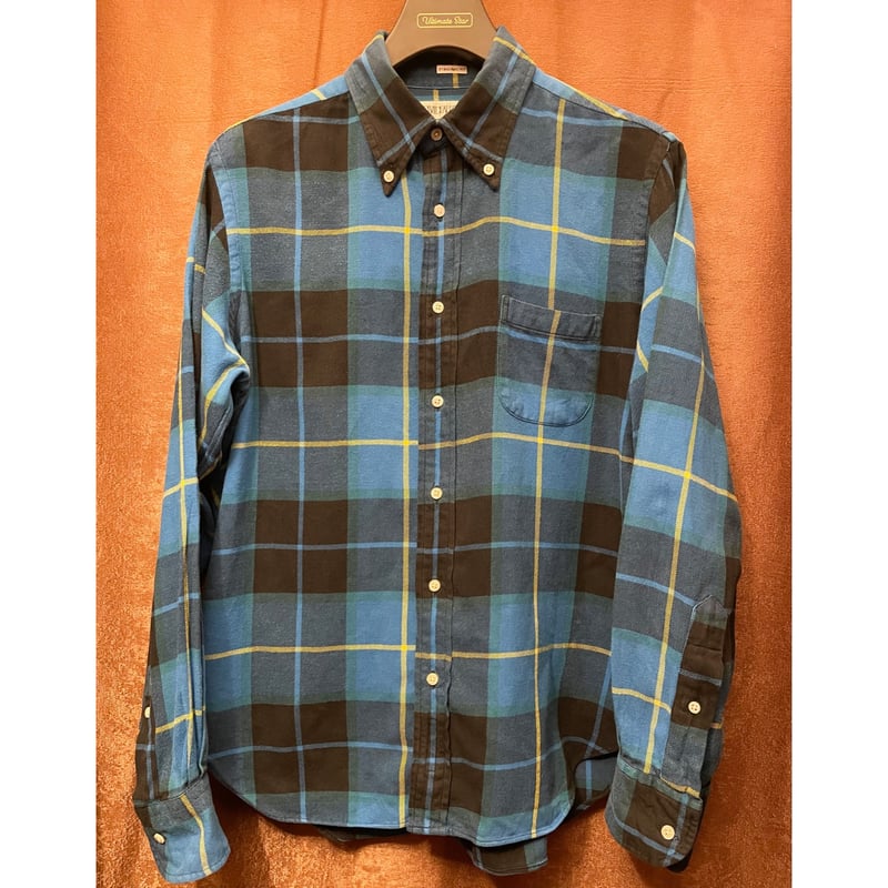 INDIVIDUALIZED SHIRTS フランネルシャツ USA製 INDIVIDUALIZED SHIRTS インディビジュアライズドシャツ