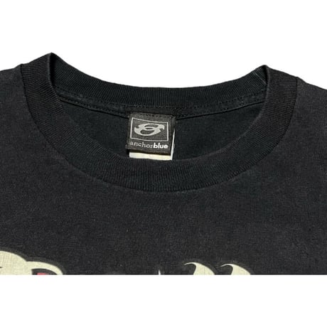 Anchor blue Cadillac アメ車プリントTシャツ ブラック Lサイズ